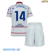 Camisa de time de futebol Atletico Madrid Marcos Llorente #14 Replicas 3º Equipamento Infantil 2026-27 Manga Curta (+ Calças curtas)
